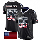 Nike Cowboys 55 Leighton Vander Esch Black USA Flag Fashion Limited Jersey Dyin,baseball caps,new era cap wholesale,wholesale hats